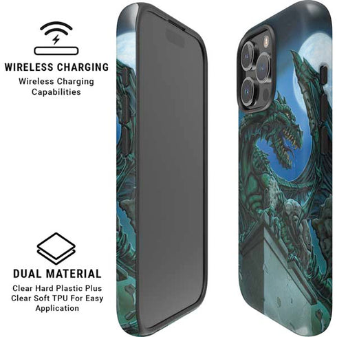 The Green Dragon by Ed Beard Jr iPhone 16 Pro Magsafe Impact Case